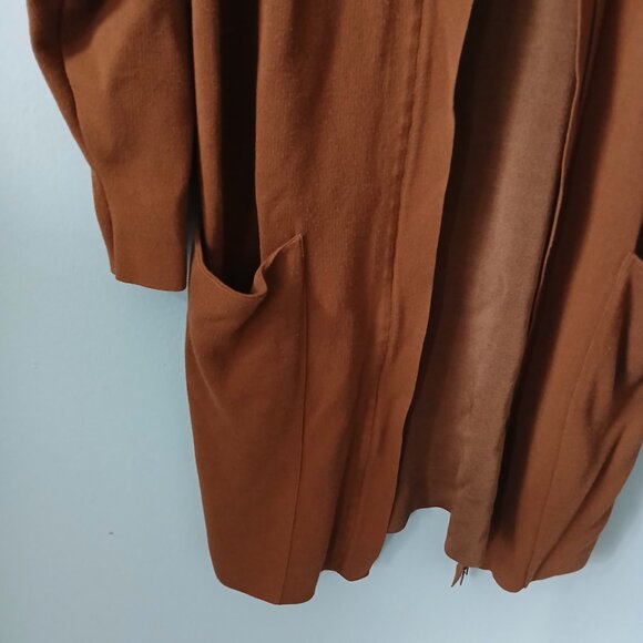 Lafayette 148 New York Women's Cardigan Button Long Sleeve Brown Size Small - Picture 4 of 11